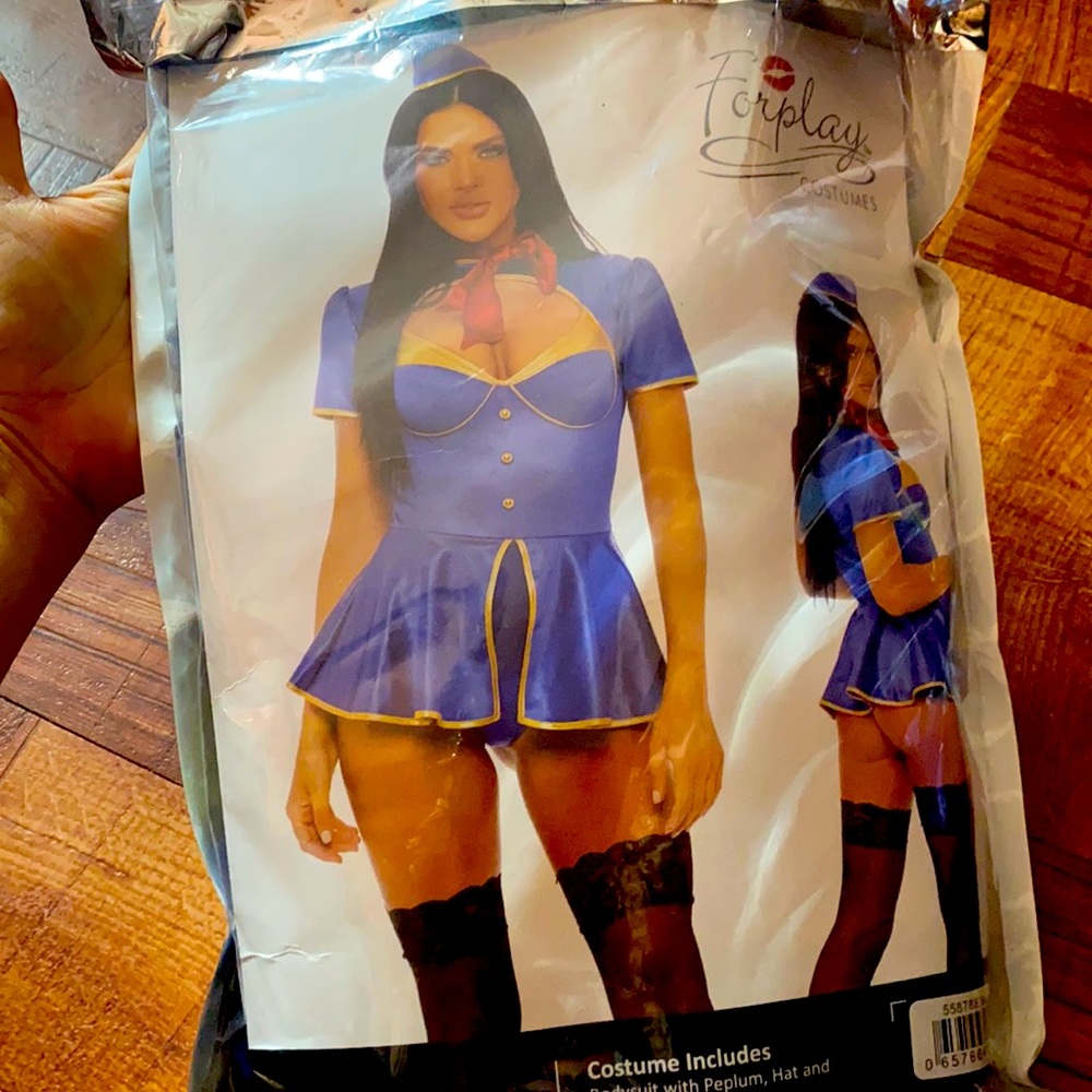 Flight attendant costume